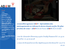 Tablet Screenshot of ab-w.fr